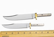 Set of Blanks - Medium + Large Blades Knife Making Knives Hunting Blank Skinning Custom